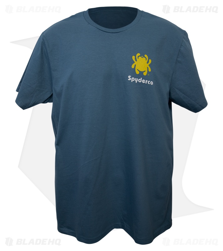 Spyderco Those Who Know Blue Short Sleeve T-Shirt
