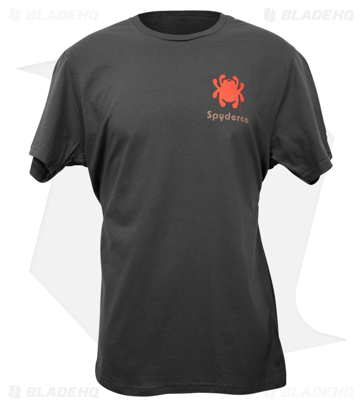 Spyderco Western Charcoal Short Sleeve T-Shirt
