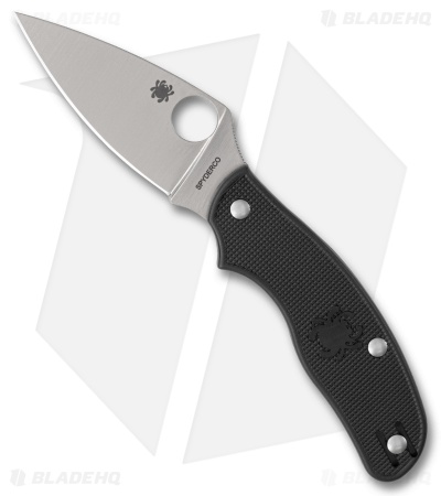 Spyderco Metropolitan Lightweight Slipit Knife Black FRN (2.7" Satin M390)