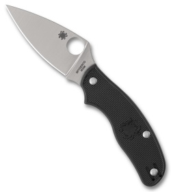 Spyderco Metropolitan Lightweight Slipit Knife Black FRN (2.7&quot; Satin M398) | 229715