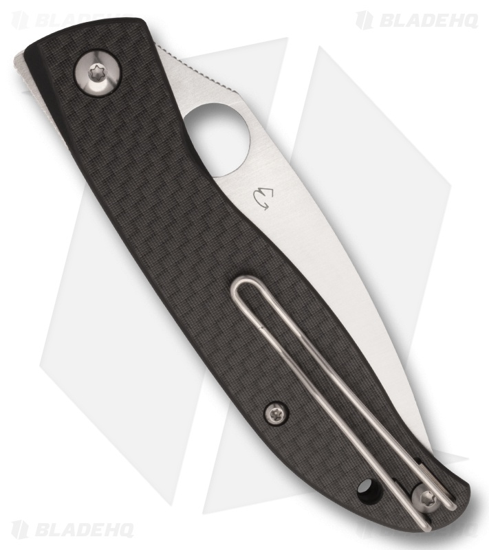 Spyderco Mantra 4 Liner Lock Knife Carbon Fiber/G-10 Laminate (3.3" Satin)