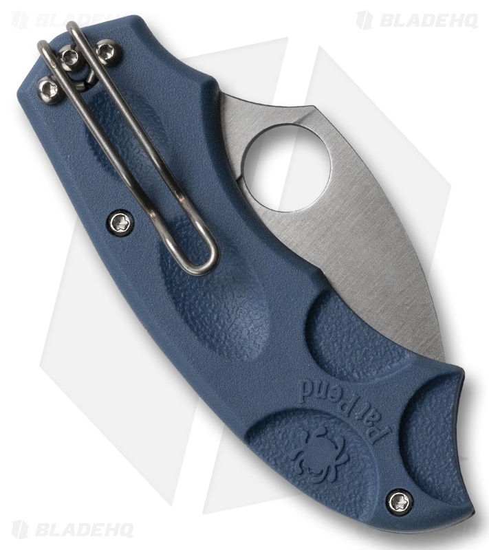 Spyderco Meerkat Lightweight Phantom Lock Knife Blue FRN (2" Satin CPM SPY27)