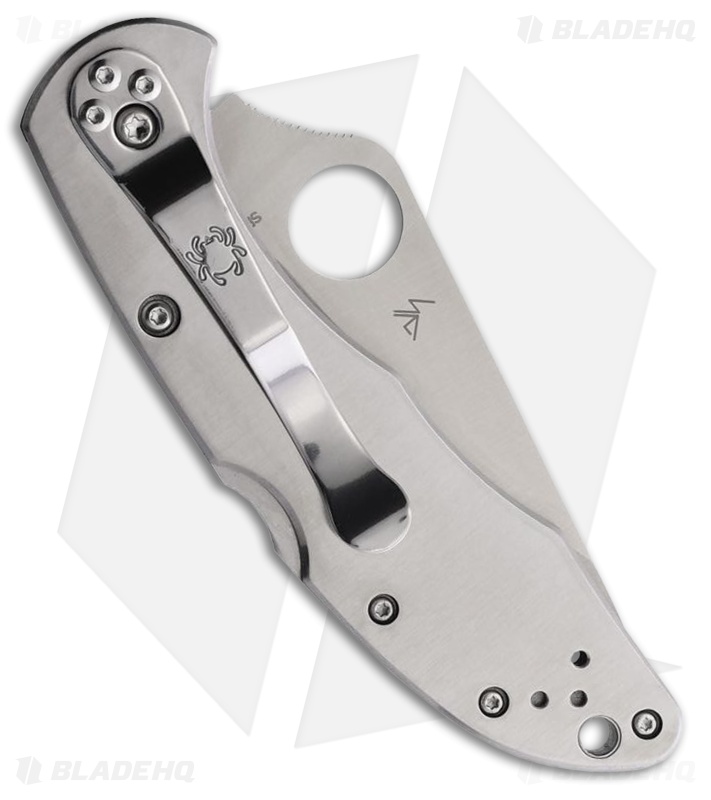 Spyderco Delica 4 Knife Stainless Steel SS Folder (2.88