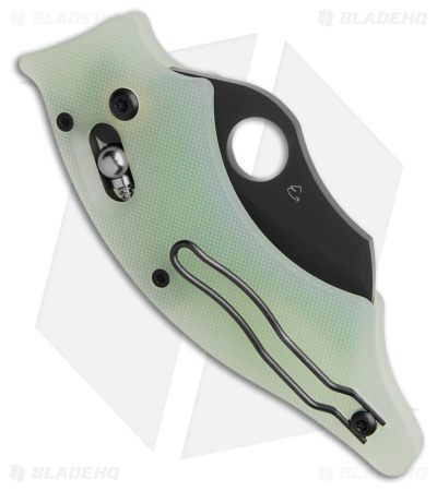 Spyderco M4 Dodo Knife Natural G-10 (2.06" Black DLC) C80GM4PBK Exclusive