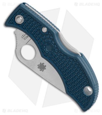 Spyderco Ladybug 3 Lightweight Lockback Knife Blue FRN (1.9" Satin CPM SPY27)