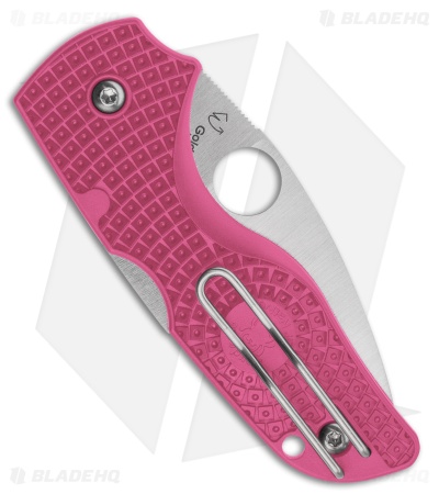 Spyderco Lil' Native Lightweight | Pink FRN | Satin