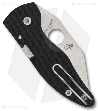 Spyderco MicroJimbo Compression Lock Knife Carbon Fiber (2.5" Satin CPM S90V)