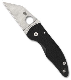 Spyderco MicroJimbo Compression Lock Knife Carbon Fiber (2.5" Satin CPM S90V)