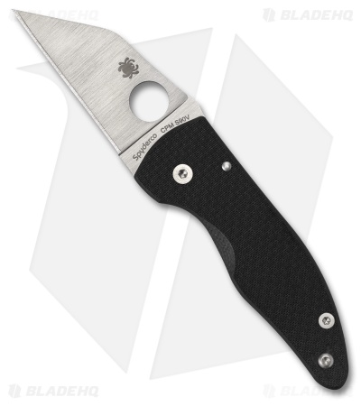 Spyderco MicroJimbo Compression Lock Knife Carbon Fiber (2.5" Satin CPM S90V)