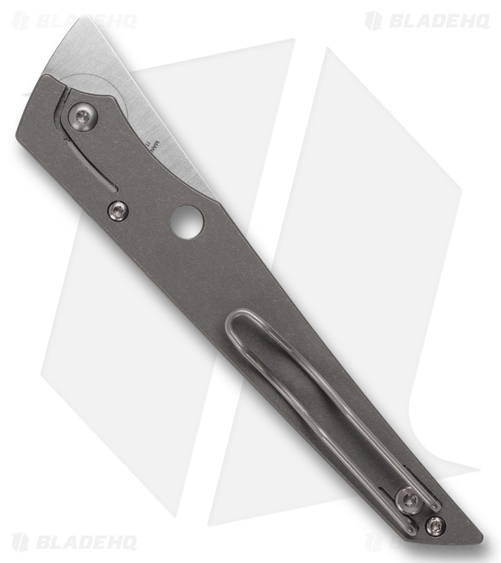 Spyderco COBOL Slipit Knife Titanium (3.6" Satin M390)