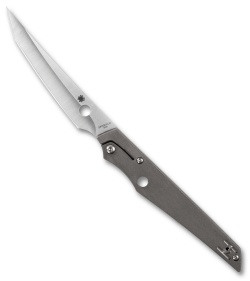 Spyderco COBOL Slipit Knife Titanium (3.6" Satin M390)