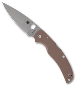 Spyderco Native Chief Knife Black FRN Black Full Serr