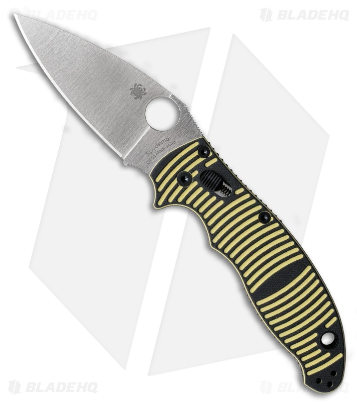 Spyderco Manix 2 | Yellow/Black | Satin MagnaCut
