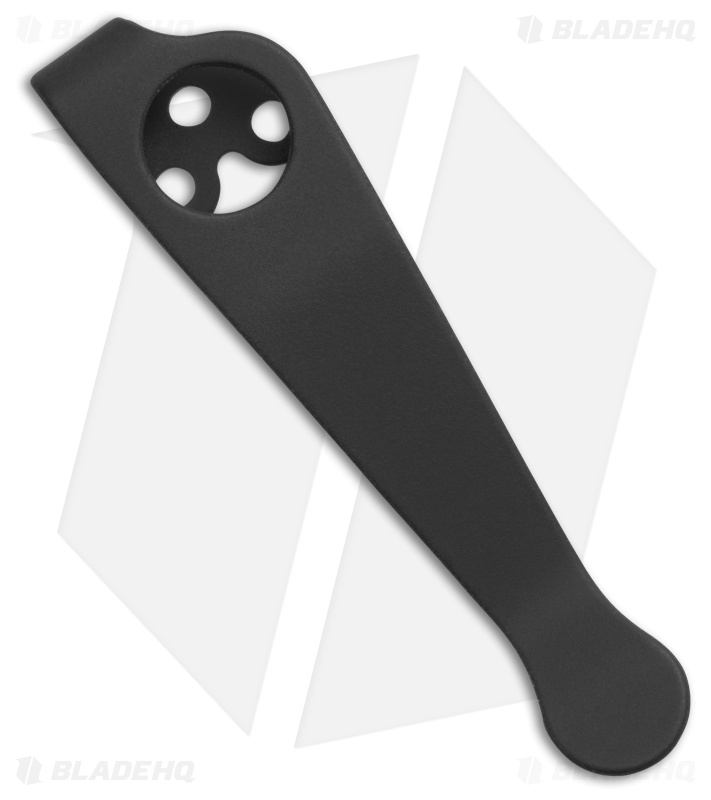 Lynch Northwest Spyderco Para 3 Ti Pocket Clip (Black Cerakote) NW