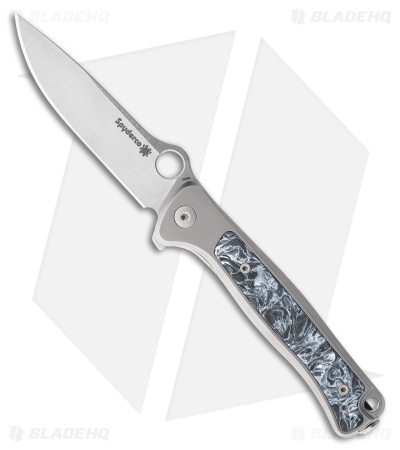 Spyderco Thyn R.I.L. Gray PVD Ti/FatCarbon Dark Matter Polar (2.9" Satin)
