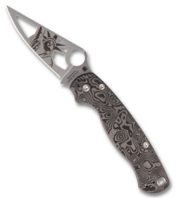 Spyderco Paramilitary 2 Compression Lock Knife FC Black Dunes (3.4&quot; SPY27) | 230065
