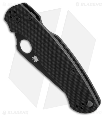 Spyderco Paramilitary 2 Compression Lock Knife G-10 (3.4" Black) C81GPBK2