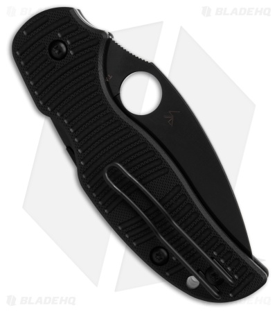 Spyderco Sage 5 Salt Compression Lock Knife Black G-10 (3" Black TiCN MagnaCut)