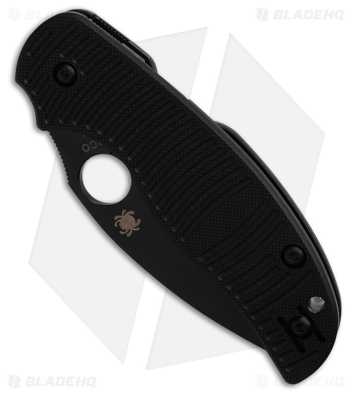 Spyderco Sage 5 Salt Compression Lock Knife Black G-10 (3" Black TiCN MagnaCut)