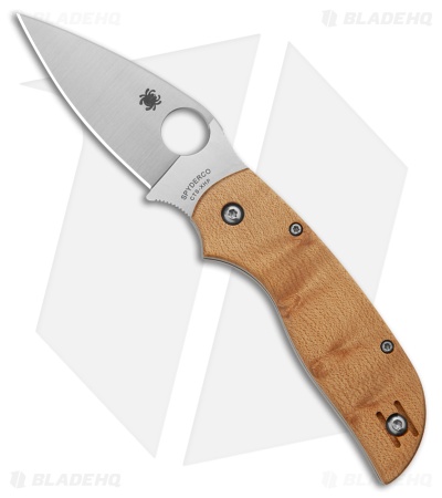 Spyderco Chaparral SLIPIT Slip Joint Knife Maple C152NLWDP