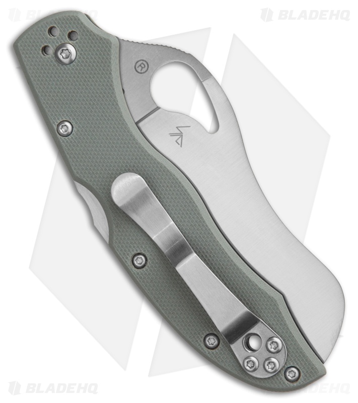 Byrd Gooney Lockback Knife Gray Peel-Ply G-10 (3.5" Satin 9Cr14MoV)