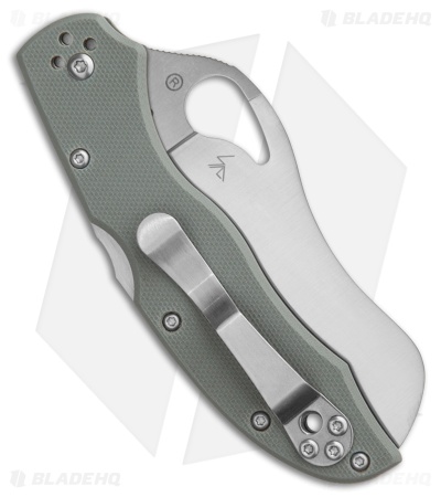 Byrd Gooney Lockback Knife Gray Peel-Ply G-10 (3.5" Satin 9Cr14MoV)