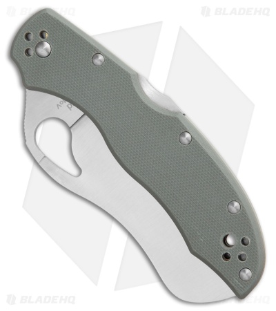 Byrd Gooney Lockback Knife Gray Peel-Ply G-10 (3.5" Satin 9Cr14MoV)