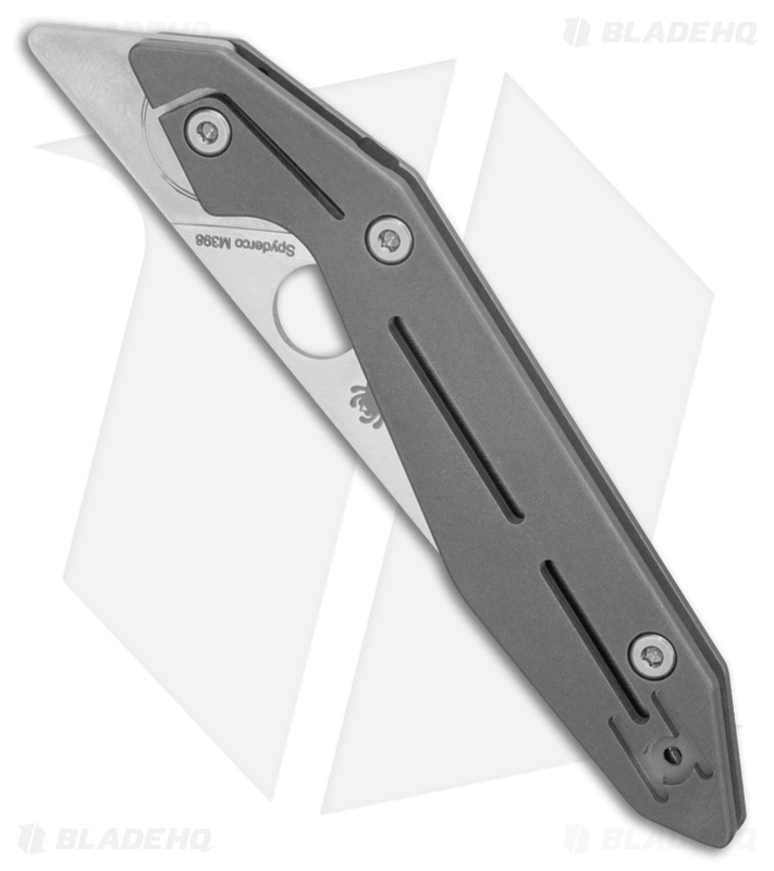 Spyderco NAND Slipit Knife Titanium (3.2" Satin M398) C270TIP