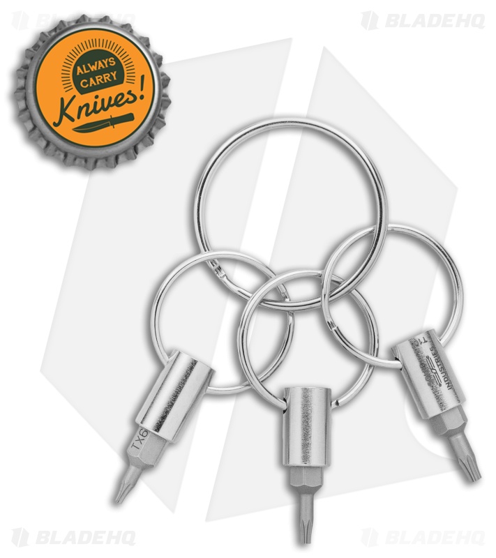 Squid Industries Key Chain Torx Driver Set (T6, T8, T10) - Blade HQ