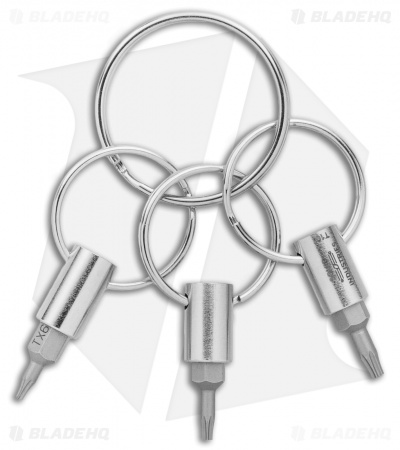 Squid Industries Key Chain Torx Driver Set (T6, T8, T10)