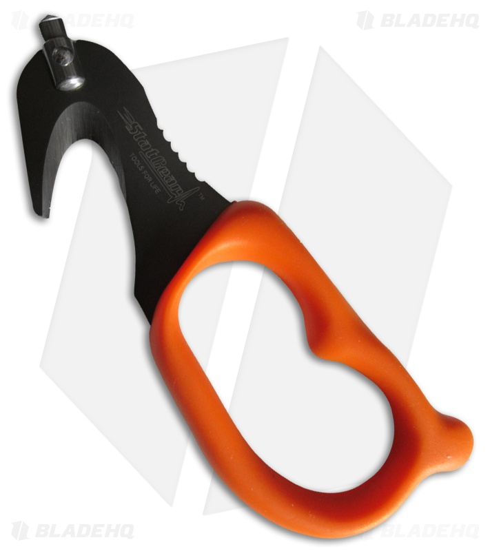 StatGear SuperVizorXT Rescue Hook Orange Nylon (2" Black)