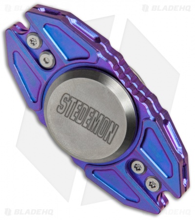 Stedemon Z02 Titanium Fidget Spinner (Blue)