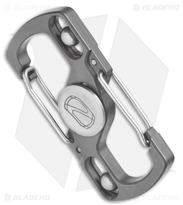 Stedemon Z05 Titanium Carabiner Fidget Spinner (Stonewash)