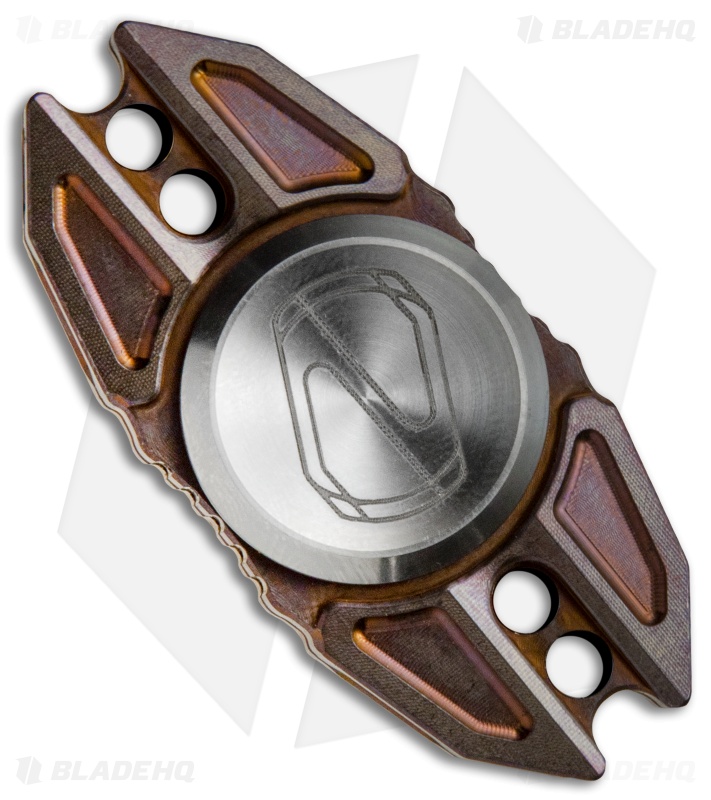 Stedemon Z02X Fidget Spinner Dark Bronze Ti Blade HQ