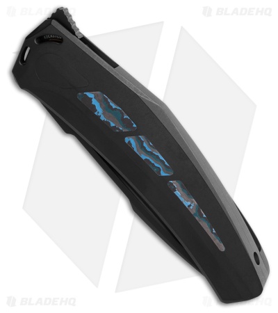 Tashi Bharucha + Lee Williams Large Krypton Knife Ti/ Artic Storm CF (3.6" PVD)