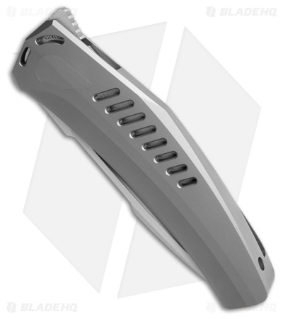 Tashi Bharucha + Lee Williams Large Krypton Frame Lock Knife BB Ti (3.6" Satin)