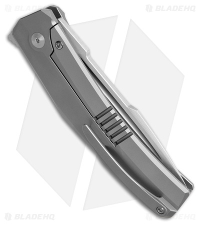 Tashi Bharucha + Lee Williams Large Krypton Knife BB Ti/CF (3.6" Satin)