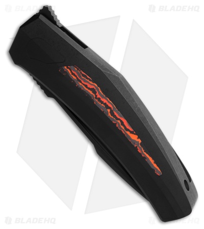 Tashi Bharucha + Lee Williams Small Krypton Knife Black Ti/Lava Flow (3.1" PVD)