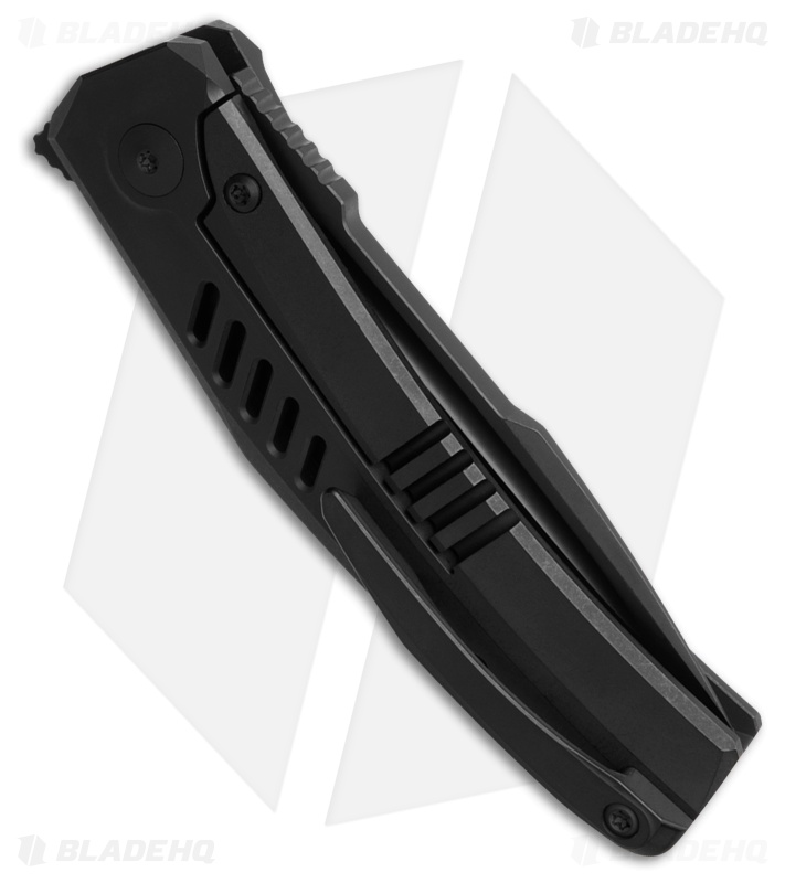 Tashi Bharucha + Lee Williams Small Krypton Knife Black Titanium (3.1" PVD)
