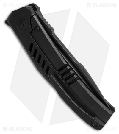 Tashi Bharucha + Lee Williams Small Krypton Knife Black Titanium (3.1" PVD)
