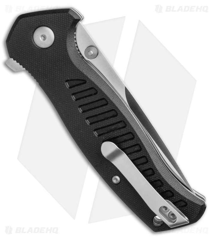 Steel Will Knives Barghest Liner Lock Knife Black G10 (3.5" Satin ) F37M-01