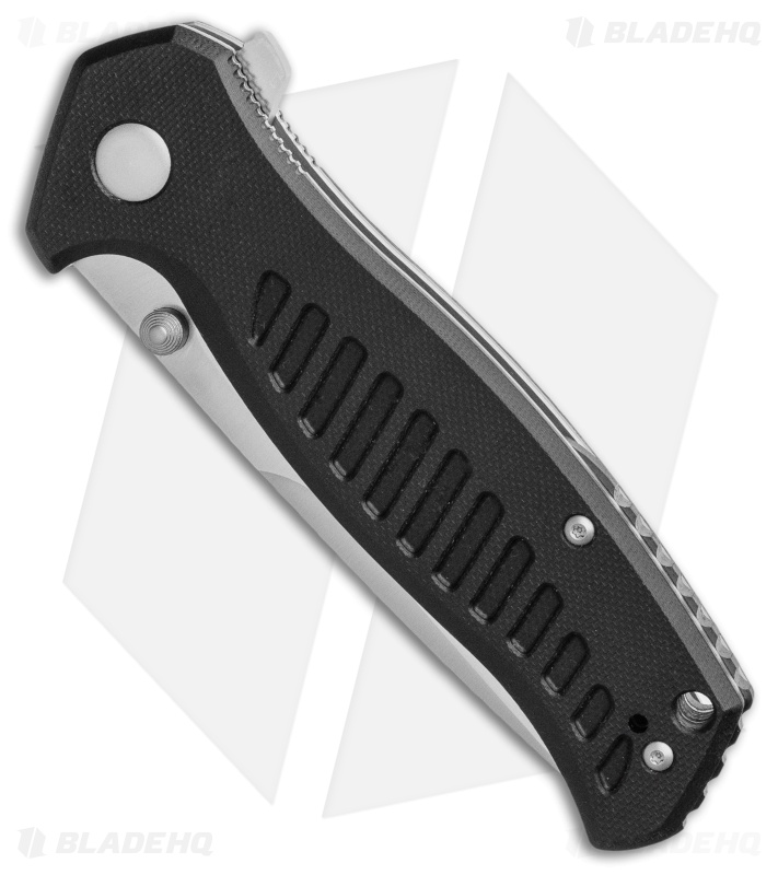 Steel Will Knives Barghest Liner Lock Knife Black G10 (3.5" Satin ) F37M-01