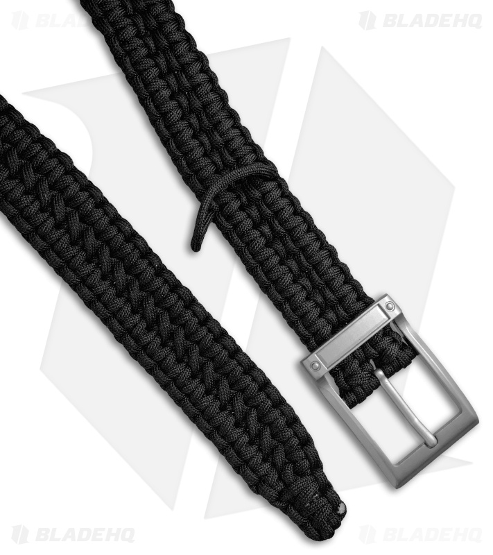 Stone River Gear 550 Paracord Belt - Black