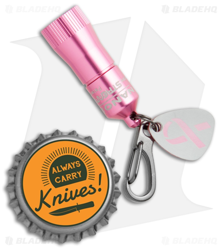 Streamlight Nano Light LED Flashlight Pink (10 Lumens)