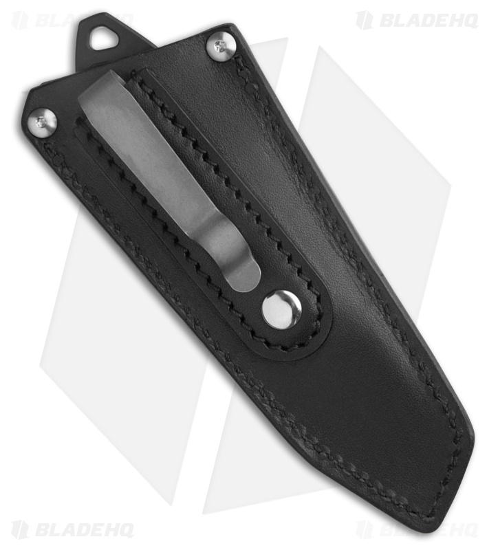 Suprlativ Knives Hella Fixed Blade PVD w/ Black Camo Carbon Fiber(2" Black)