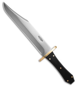Svord Coffin Handle Fixed Blade Bowie Knife Black Lucite (9.5&quot; Satin) | 219421