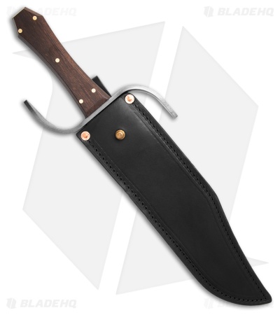 Svord Coffin Handle S-Guard Bowie Knife Queen Ebony (9.5" Satin)