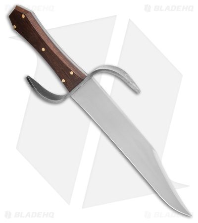 Svord Coffin Handle S-Guard Bowie Knife Queen Ebony (9.5" Satin)