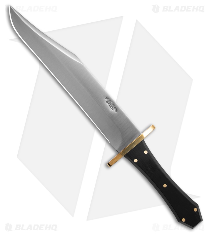 Svord LE Coffin Handle Fixed Blade Bowie Knife Black Lucite (9.5" Satin)