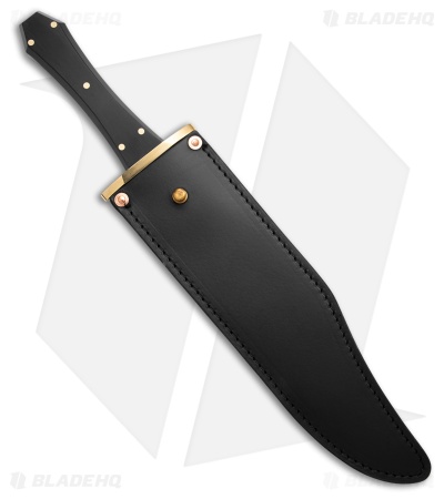 Svord LE Coffin Handle Fixed Blade Bowie Knife Black Lucite (9.5" Satin)